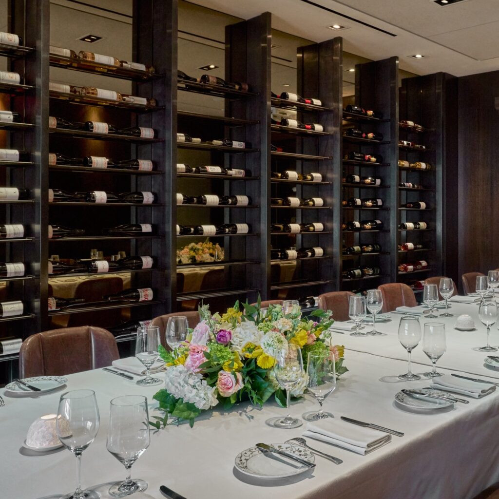 monterosso wine room, private dining room at ai fiori